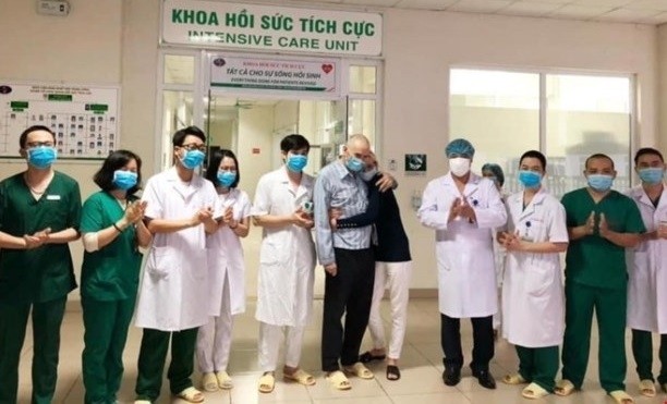 252 patients have been given the all-clear from COVID-19 and discharged from  hospitals, according the National Steering Committee for COVID-19 Prevention and Control. (Photo: VNA)