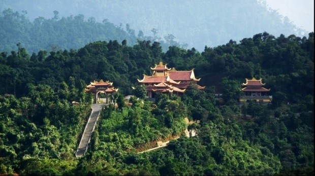 Yen Tu Relic Site in Quang Ninh province. 