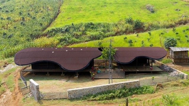 Vietnam’s rural preschool listed in world's top 10 new architecture projects (Photo credit: Trieu Chien)
