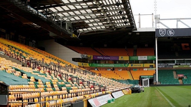 Coronavirus impact on the Premier League - Carrow Road, Norwich, Britain - March 14, 2020 General view of Carrow Road as the Premier League is suspended due to the number of coronavirus cases around the world. (Photo: Action Images via Reuters)