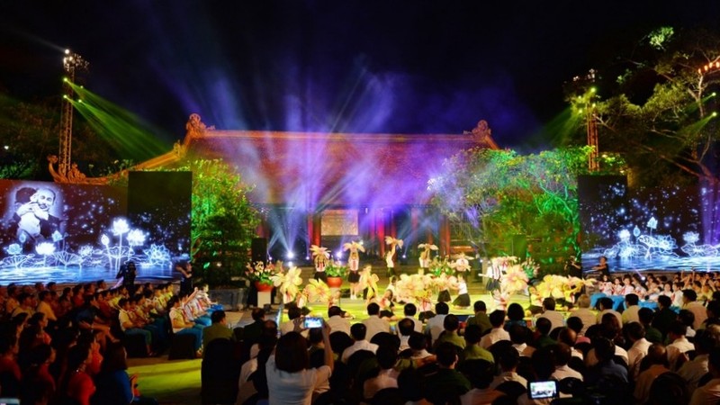 The art programme in Nghe An province, home of President Ho Chi Minh (Photo: Bao Nghe An)