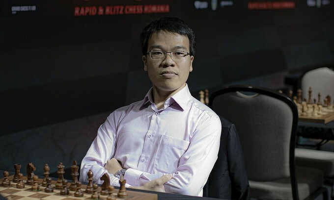 Top Vietnamese chess player Le Quang Liem.
