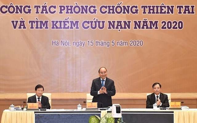Prime Minister Nguyen Xuan Phuc speaks at the event. (Photo: NDO/Tran Hai)