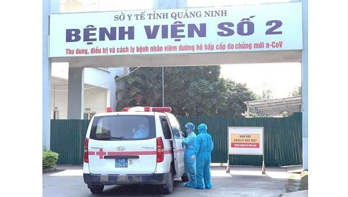 Field hospital no. 2 in the northern province of Quang Ninh has been set up to provide treatment for COVID-19 patients.
