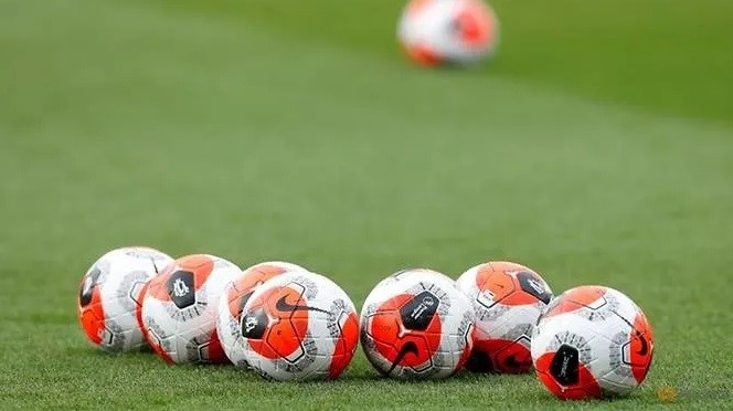 FILE PHOTO: Soccer Football - Premier League - Southampton v Aston Villa - St Mary's Stadium, Southampton, Britain - February 22, 2020 General view of match balls on the pitch before the match. (Reuters)