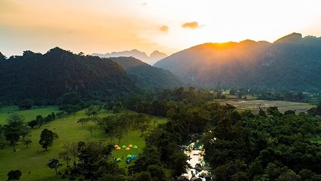 Ngan Thuy eco-tourism site is expected to become an attractive destination in Quang Binh province. 