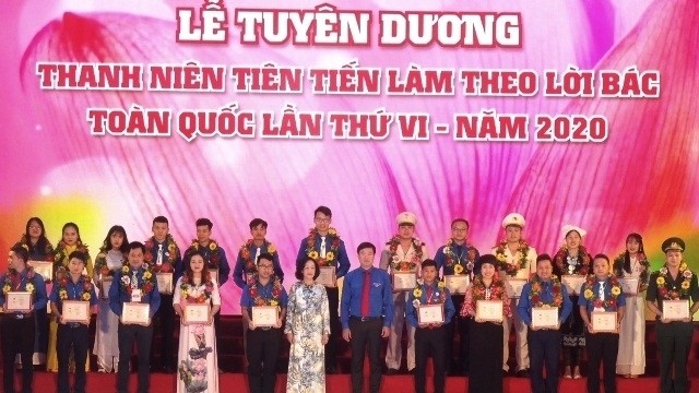 The 67 most outstanding younths were honoured at a ceremony.