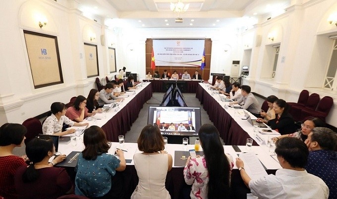 General view of the 15th coordination conference on the ASEAN Socio-Cultural Community. (Photo: VNA) 
