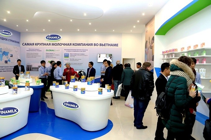 Since 2015, Vinamilk has implemented product advertising and trade promotion activities in Russia.