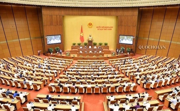 The 14th National Assembly (NA)'s ninth session. (Photo: quochoi.vn)