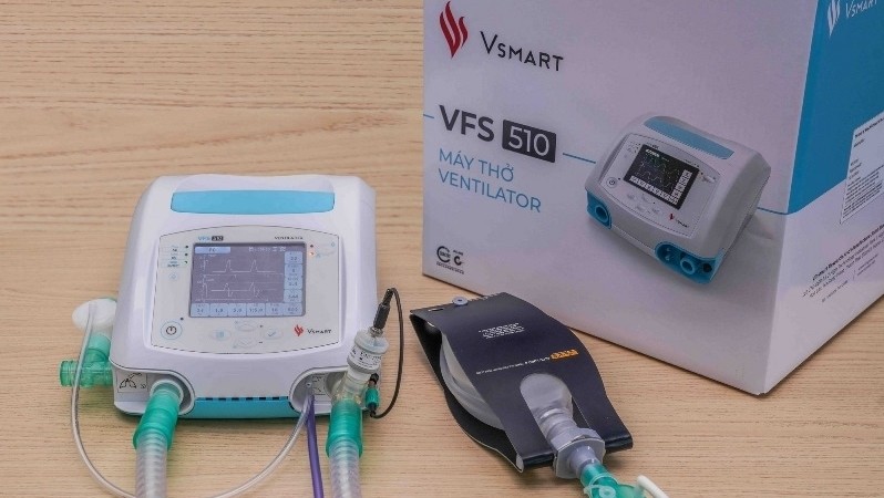 Vinsmart's VFS-510 ventilator model has been approved for use.