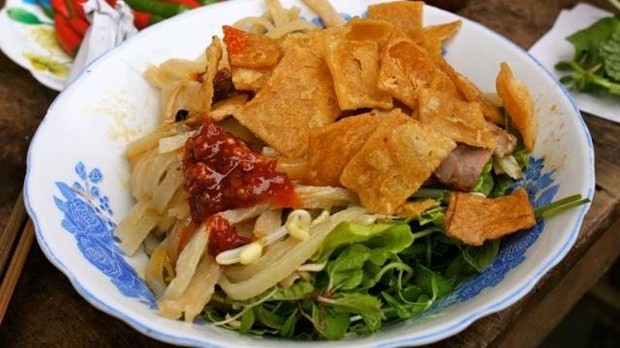 “Cao lau” rice noodles are a specialty of Hoi An ancient town in central Vietnam. (Photo: VNA)