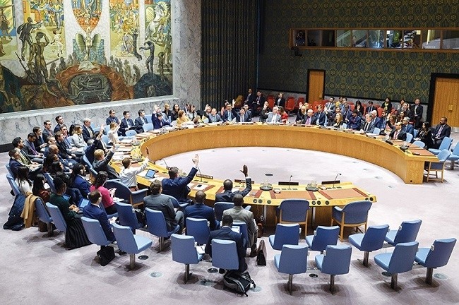 Vietnam chaired a meeting of the United Nations Security Council on January 13 at the UN headquarters (Picture for illustration). (Source: VIR)