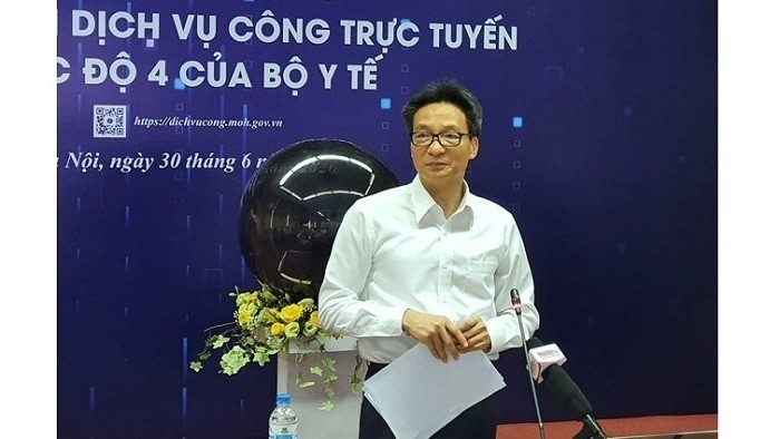 Deputy Prime Minister Vu Duc Dam speaks at the ceremony. (Photo: NDO/Thu Pham)