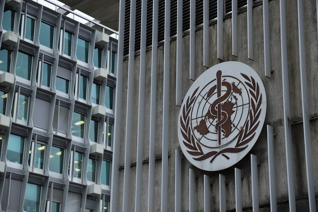 Photo taken on Jan. 30, 2020 shows the headquarters of the World Health Organization (WHO) in Geneva, Switzerland. (Photo: Xinhua)