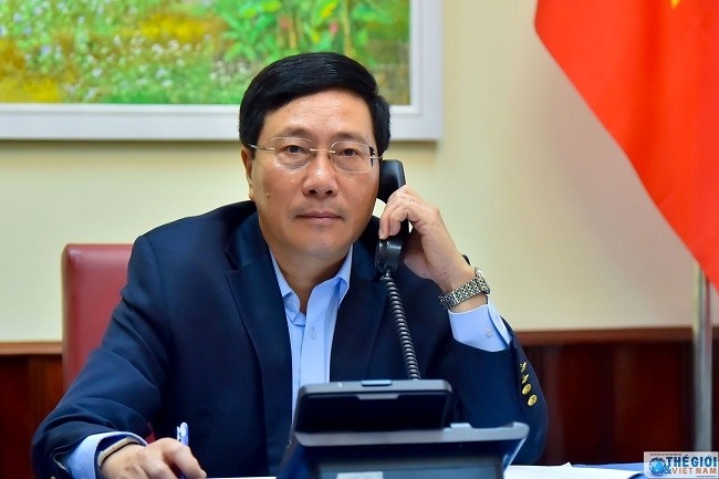 Deputy Prime Minister and Foreign Minister Pham Binh Minh. (Photo: Baoquocte.vn)