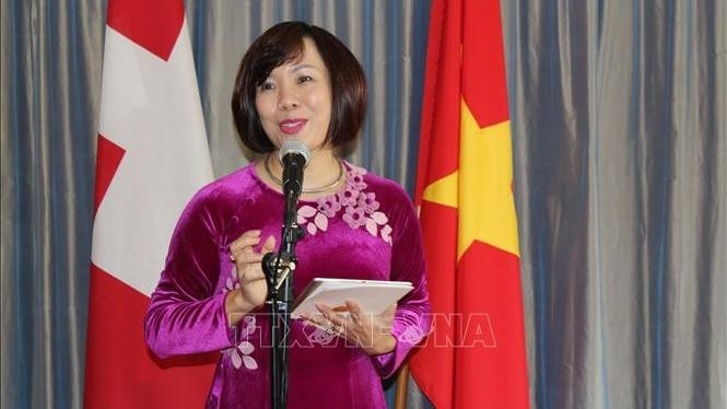 Vietnamese Ambassador to Switzerland Le Linh Lan. (Photo: VNA)
