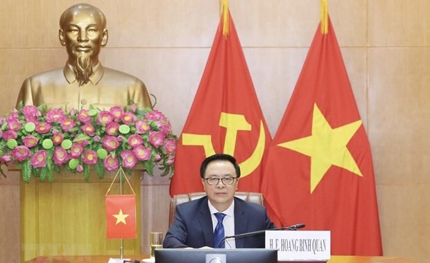 Head of the Party Central Committee’s Commission for External Relations Hoang Binh Quan (Photo: VNA)