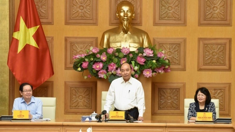 Prime Minister Nguyen Xuan Phuc at the conference