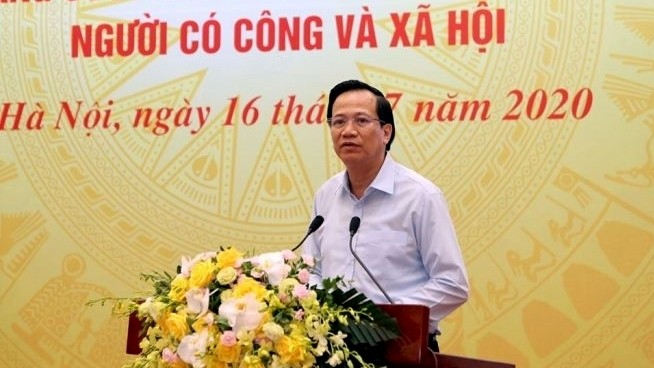 Minister of Labour, Invalids and Social Affairs Dao Ngoc Dung.