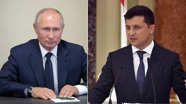 Zelensky, Putin hold phone talks on East Ukraine ceasefire