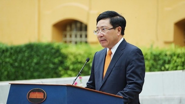Deputy Prime Minister and Foreign Minister Pham Binh Minh. (Photo: VNA)