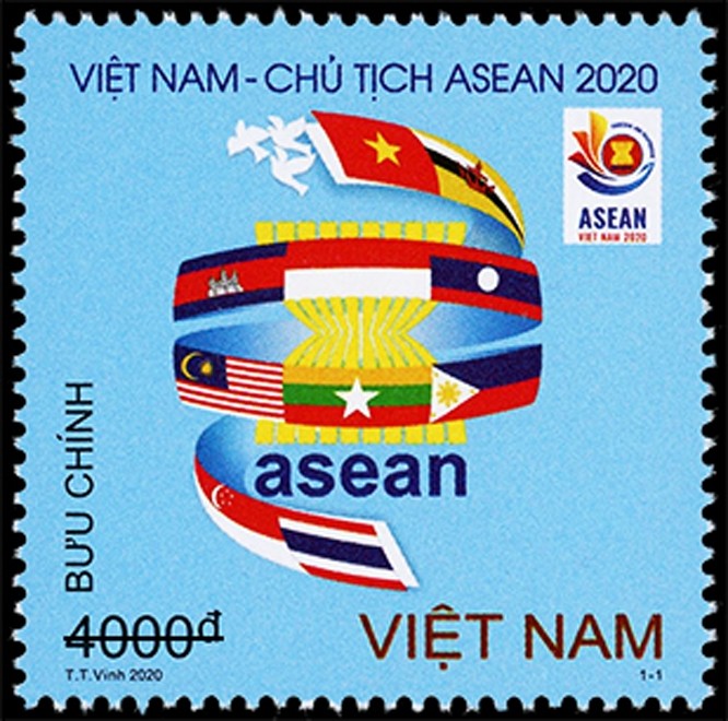 The stamp measures 37 x 37mm and is designed by Vietnamese artist Tran The Vinh. 