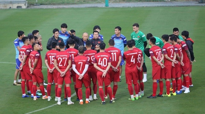 The Vietnamese squad will not play any formal matches in 2020 as both the AFF Suzuki Cup and their remaining World Cup qualifying matches have been postponed.