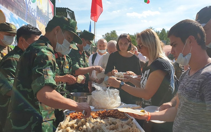 Vietnamese dishes add appealing flavour to Army Games 2020 (Photo credit: Van Pham)