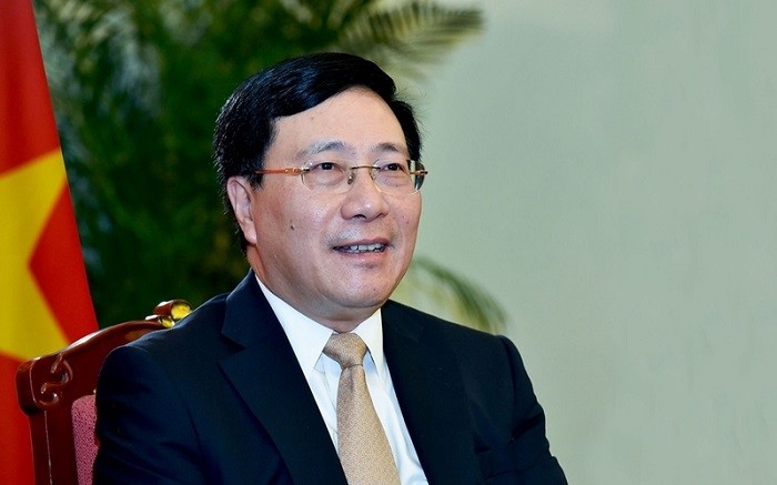 Deputy Prime Minister and Foreign Minister Pham Binh Minh. (Photo: Ministry of Foreign Affairs)