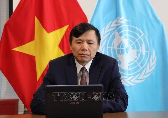 Ambassador Dang Dinh Quy, head of the Vietnamese mission to the UN. (Photo: VNA)