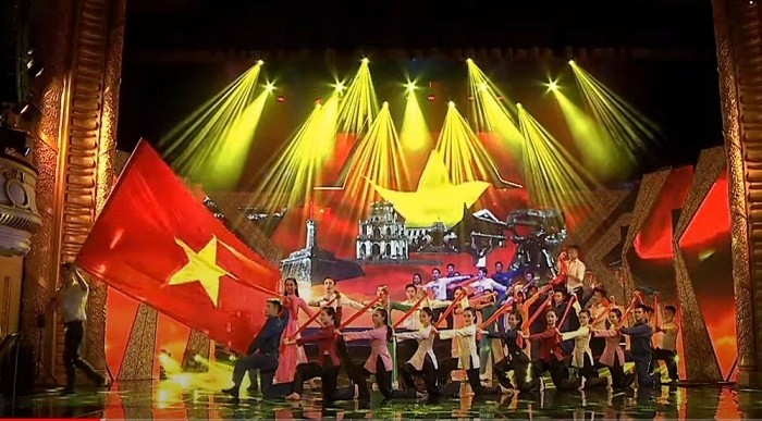 A performance at event (Photo: hanoimoi.com.vn)