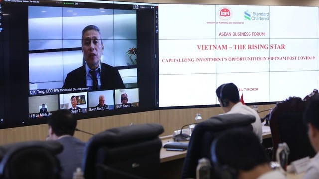 At the online forum held on September 7.