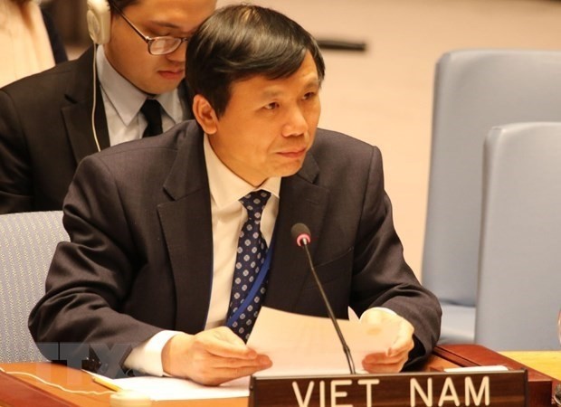 Ambassador Dang Dinh Quy, head of the Vietnamese permanent mission to the UN (Photo: VNA)