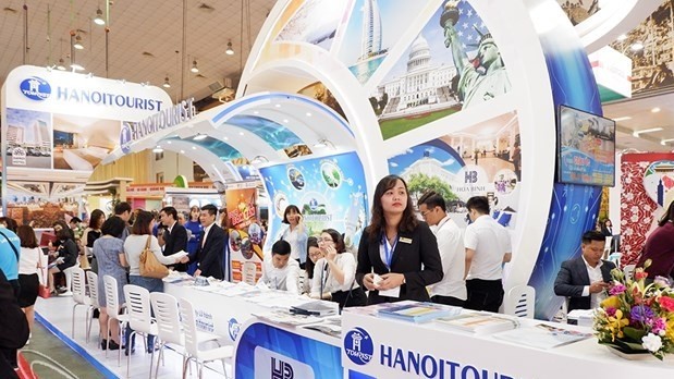 The Vietnam International Travel Mart 2019 features more than 500 booths by 720 businesses from both at home and abroad. (Photo: vietnamtourism.gov.vn)