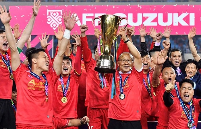 Park Hang-seo’s Vietnamese side are the reigning AFF Suzuki Cup champions.