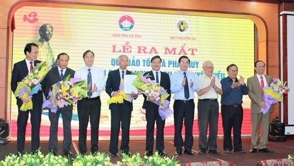 The Nguyen Du and Tale of Kieu Foundation made its debut in order to preserve and promote the heritage values of the Tale of Kieu. (Photo: qdnd.vn)