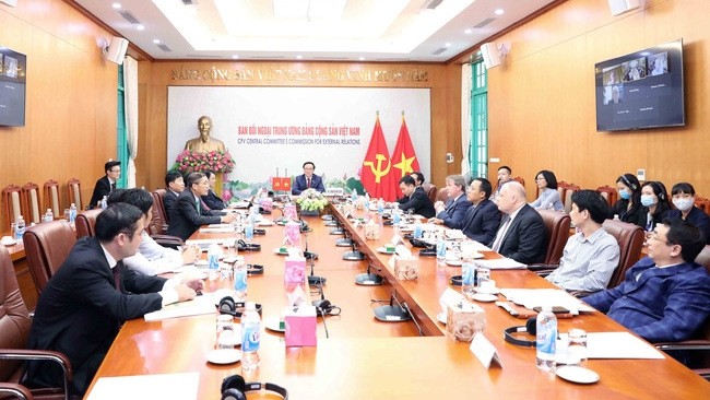 Vietnamese Party, UK’s All-Party Parliamentary Group hold first dialogue (Photo: VNA)