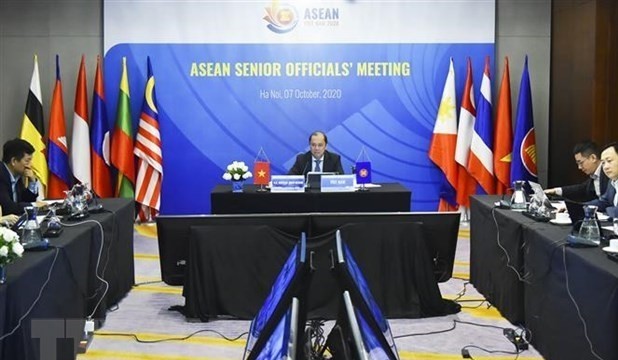 Deputy Minister of Foreign Affairs and Head of Vietnam’s ASEAN SOM Nguyen Quoc Dung (Photo: VNA)