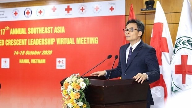 Deputy Prime Minister Vu Duc Dam at the event (Photo: VNA)