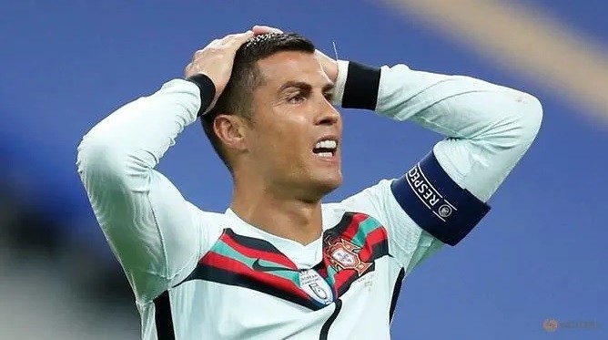 Portugal's Cristiano Ronaldo during a UEFA Nations League match on Oct 11, 2020. (Photo: Reuters)