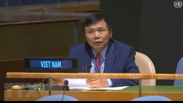 Ambassador Dang Dinh Quy, head of the Vietnamese mission at the UN (Photo: VNA)