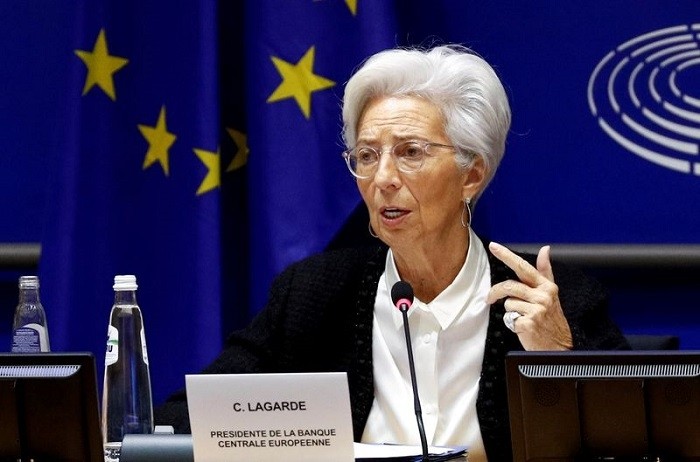 European Central Bank President Christine Lagarde. (Reuters)