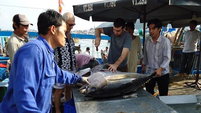 Exports of Vietnamese tuna to Italy soared by 8,599% last month over the same period last year.