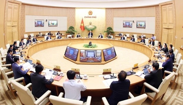 The Government’s monthly meeting on October 30 (Photo: VNA)