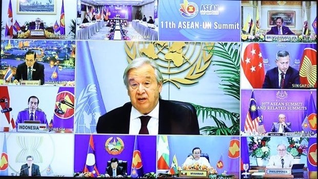 At the 11th ASEAN-UN Summit (Photo: VNA)