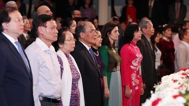 Participants at the ceremony (Photo: VNA)