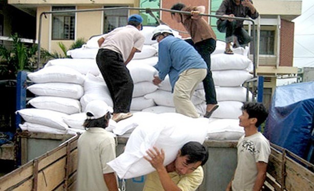 Prime Minister Nguyen Xuan Phuc has decided to use more than 3,590 tonnes of rice from the national reserves as relief aid for the central provinces of Quang Binh and Quang Ngai (Illustrative photo: baochinhphu.vn)