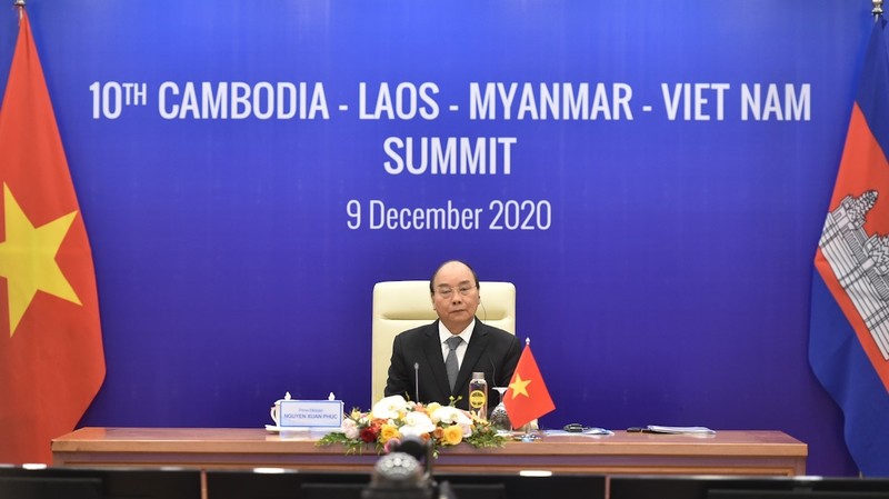 Prime Minister Nguyen Xuan Phuc at the CLMV Summit (Photo: VGP)