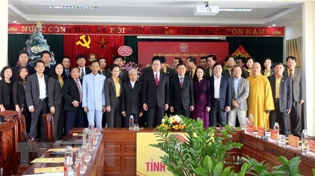 At the meeting in Nghe An (Photo: VNA)